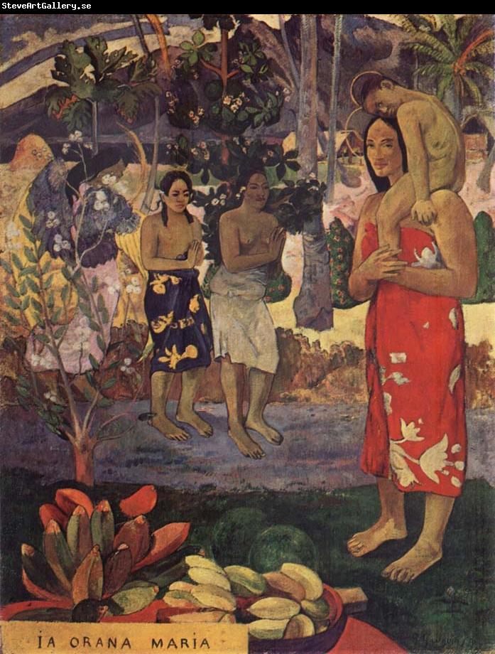 Paul Gauguin Ia Orana Maria